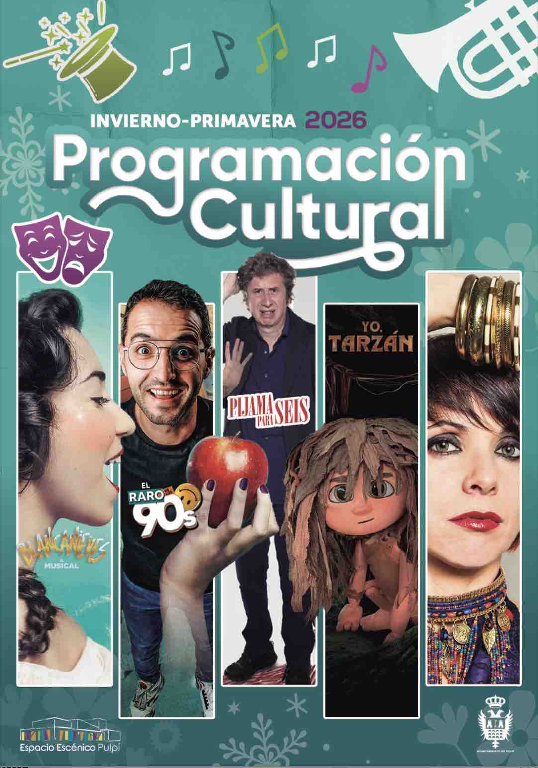 Programación Cultural Invierno-Primavera 2026 del Espacio Escénico Pulpí